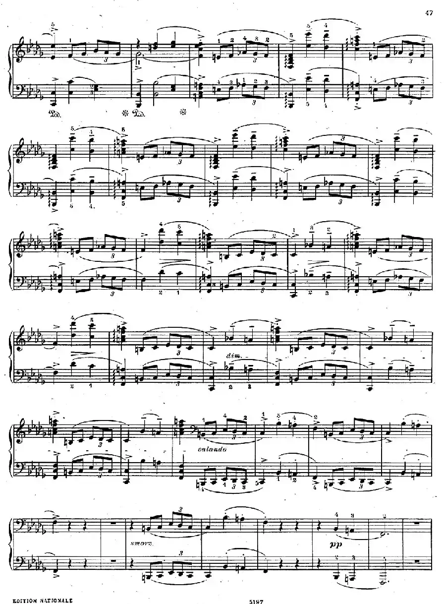 Scherzo no.2 in b-flat Minor Op.31 （降b小调第二谐谑曲）