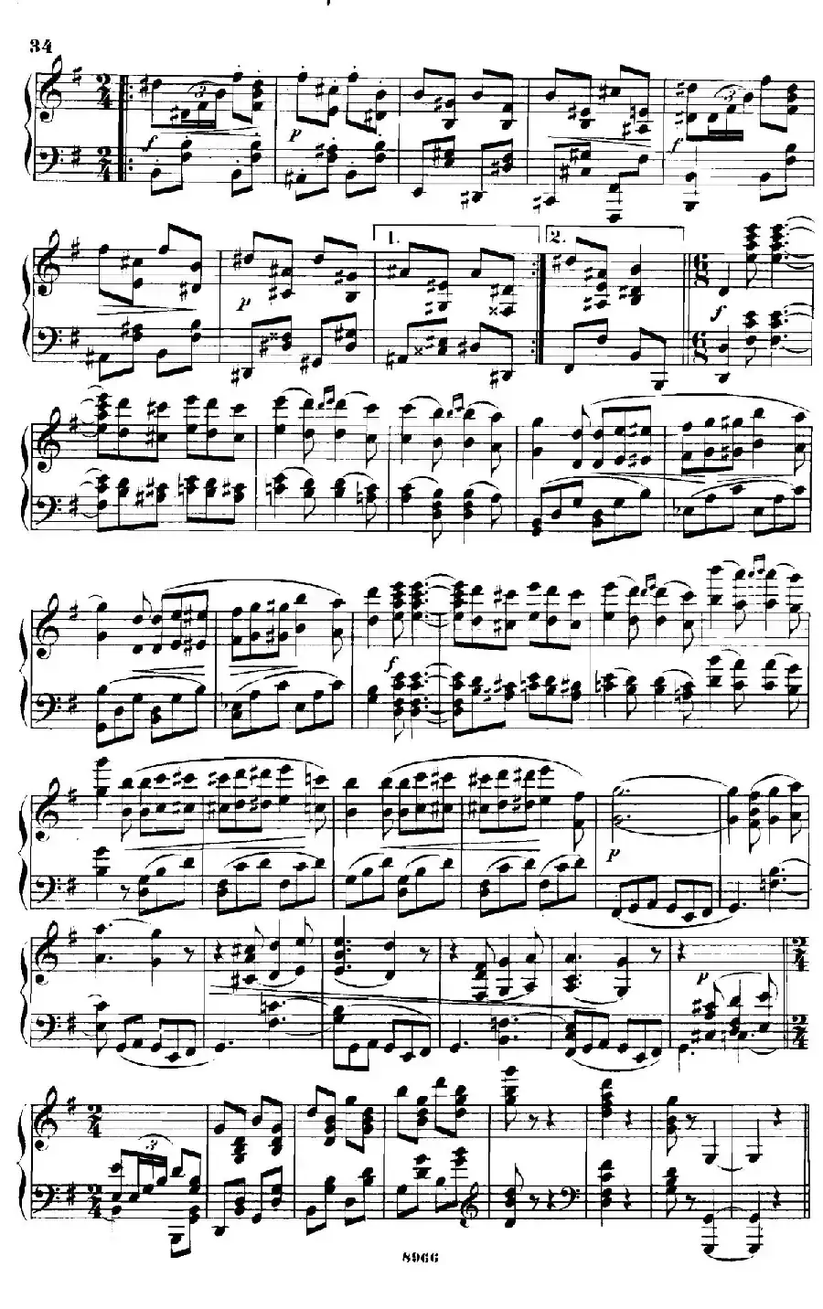 舞会 Le Bal Op.14（No.3）