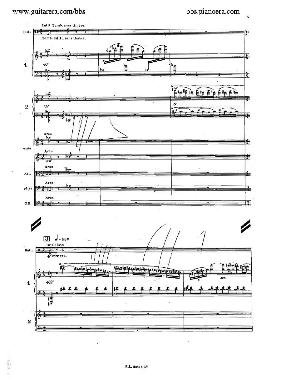 Concerto for 2 Pianos in d Minor（d小调双钢琴协奏曲·总谱）