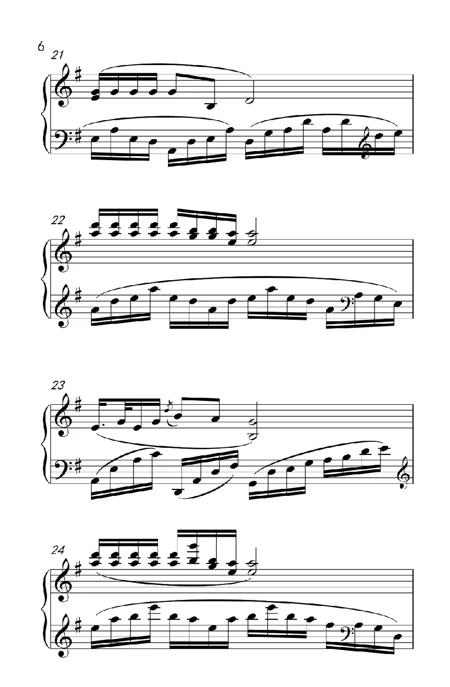 山不转水转(《弹吧音教》制谱版)