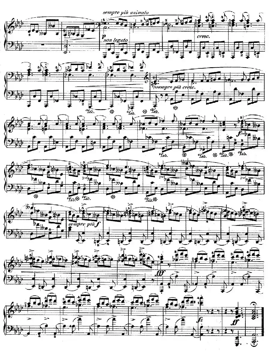 Tarantelle in A-flat Major Op.43（降A大调塔兰泰拉舞曲）