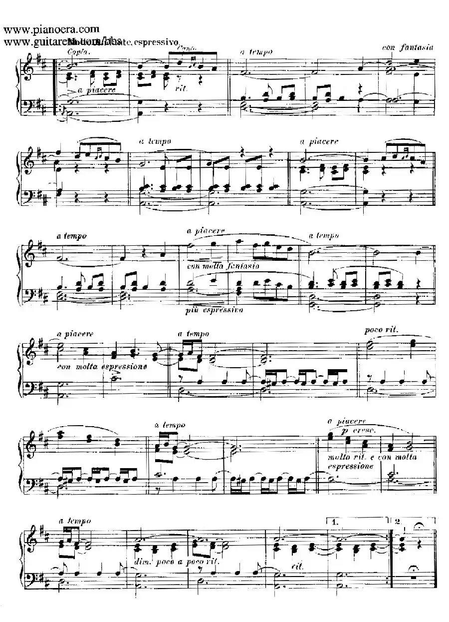 12 Spanish Danses Op.37（12首西班牙舞曲·6）
