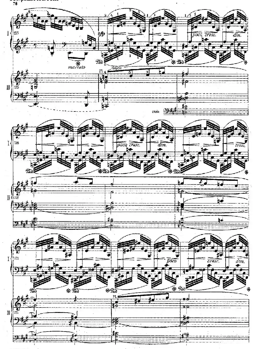 Grand Fantasy on Polish Airs Op.13（华丽的波兰民歌幻想曲·双钢琴版）