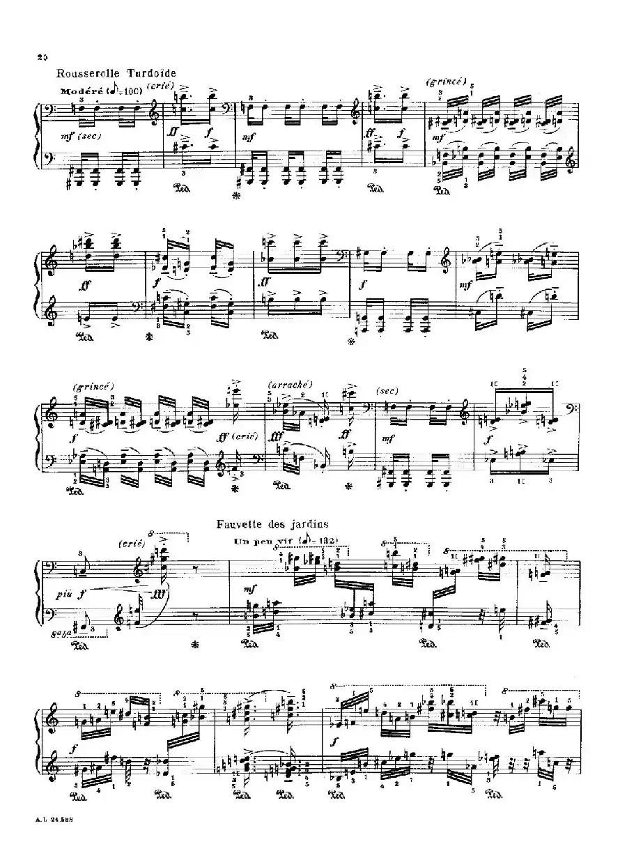 La Fauvette des Jardins（园林莺）
