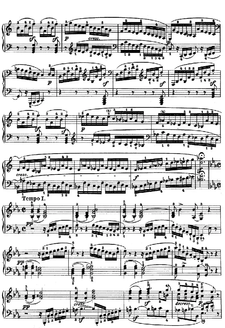 Piano Sonata in Es-dur Op. 27-1（降E大调第十三钢琴奏鸣曲）