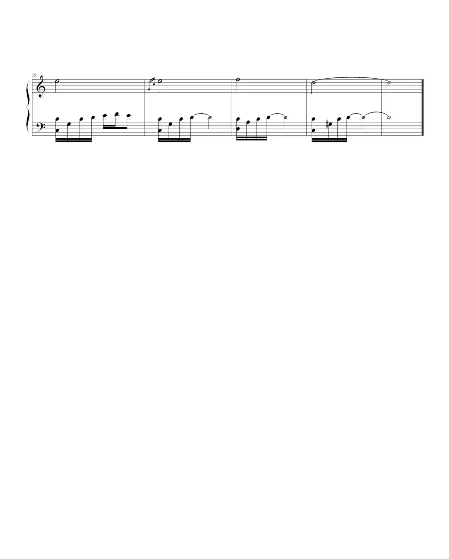 黑色毛衣（蓝的调编配版）