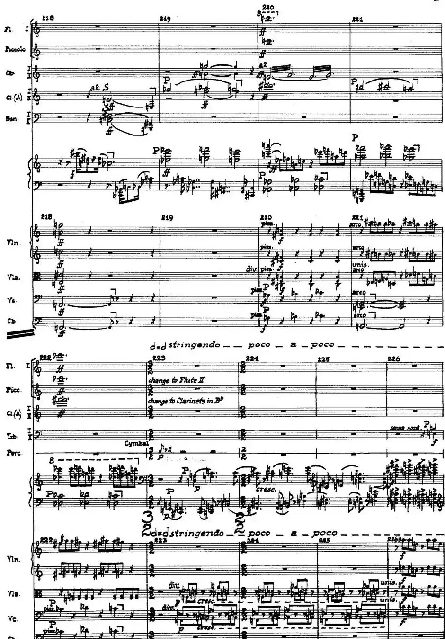 Piano Concerto Op.42（钢琴协奏曲总谱P1-34）