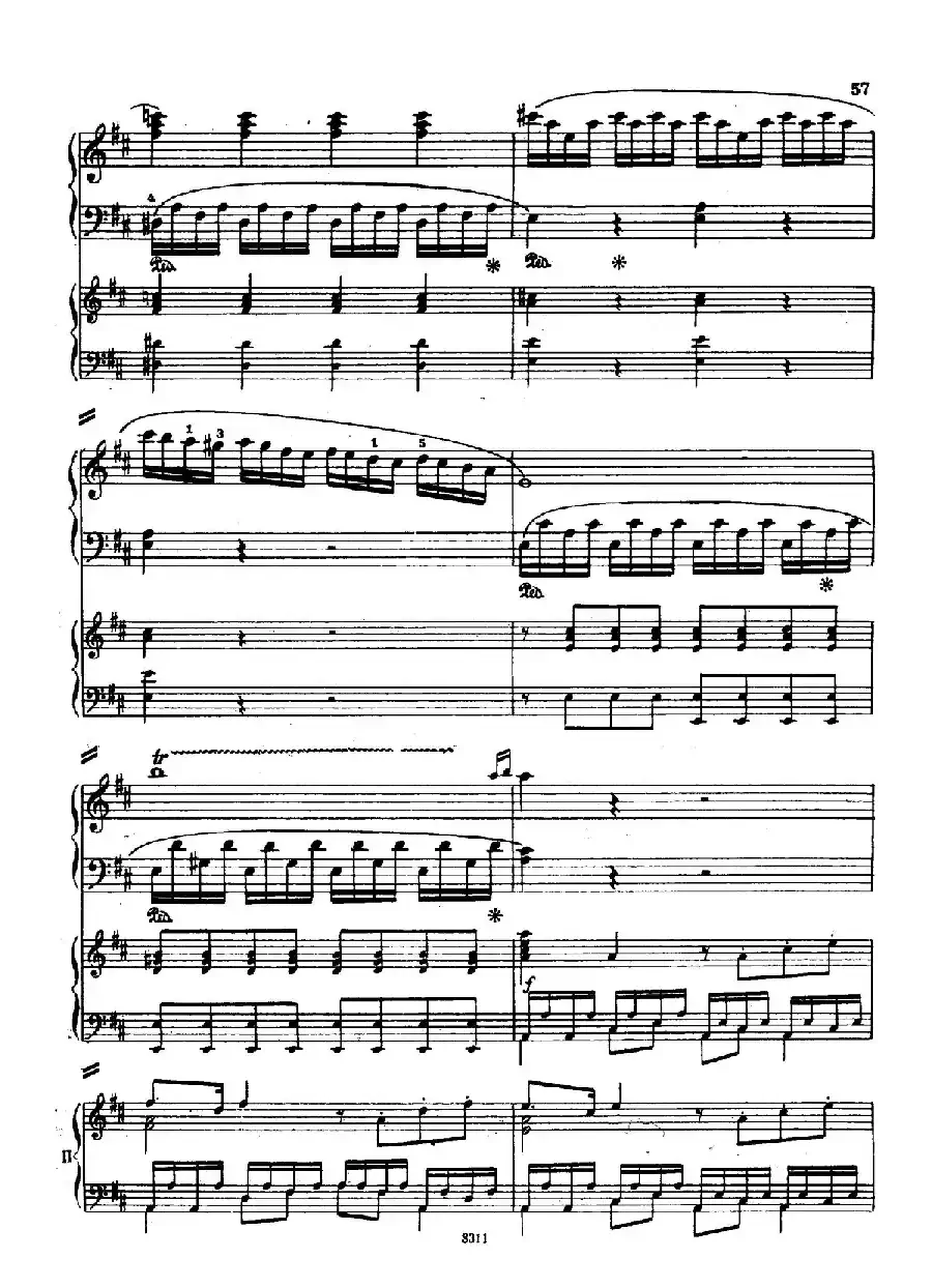 Concerto no 5 K 175 - 2 Piano（Ⅰ）