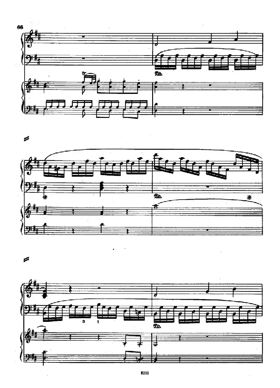Concerto no 5 K 175 - 2 Piano（Ⅰ）