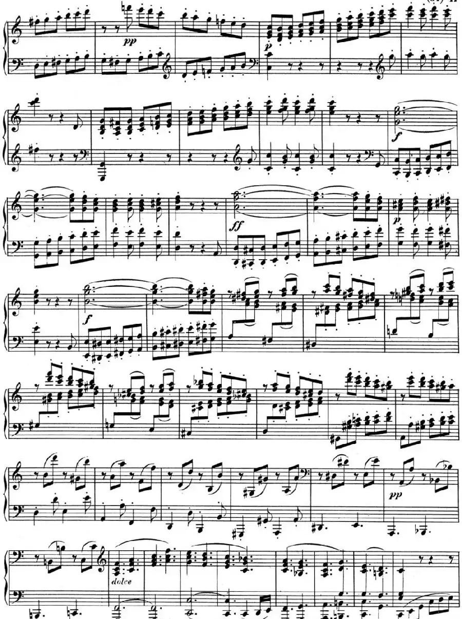 贝多芬钢琴奏鸣曲03 C大调 Op.2 No.3 C major