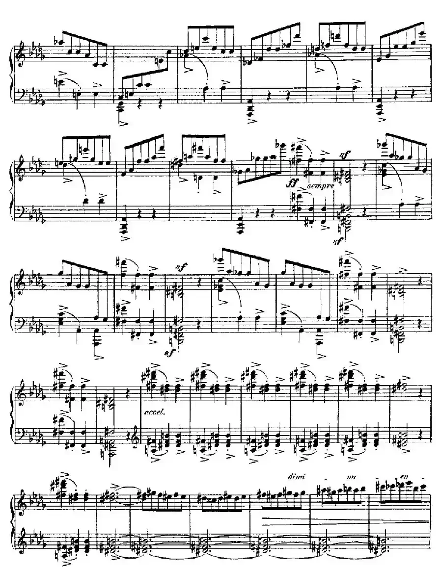 4 Valses Caprice（4首随想圆舞曲）（Op.38 No. 2 in D-flat）