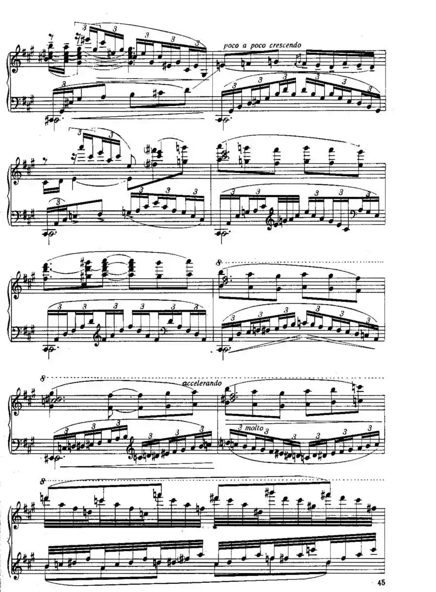 Six Préludes Exotiques Op·17（6首特色前奏曲·3）