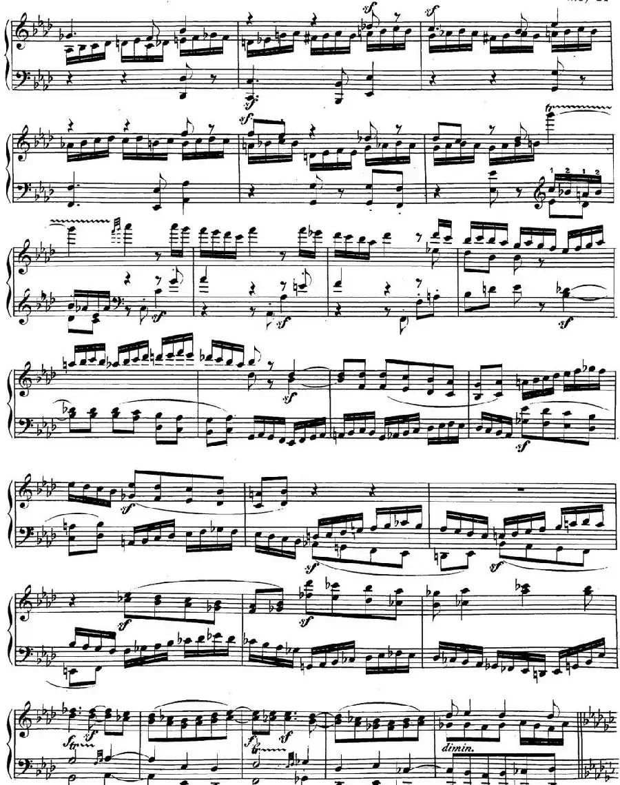 贝多芬钢琴奏鸣曲29 钢琴（锥子键琴）降B大调 Op.106 B-flat major