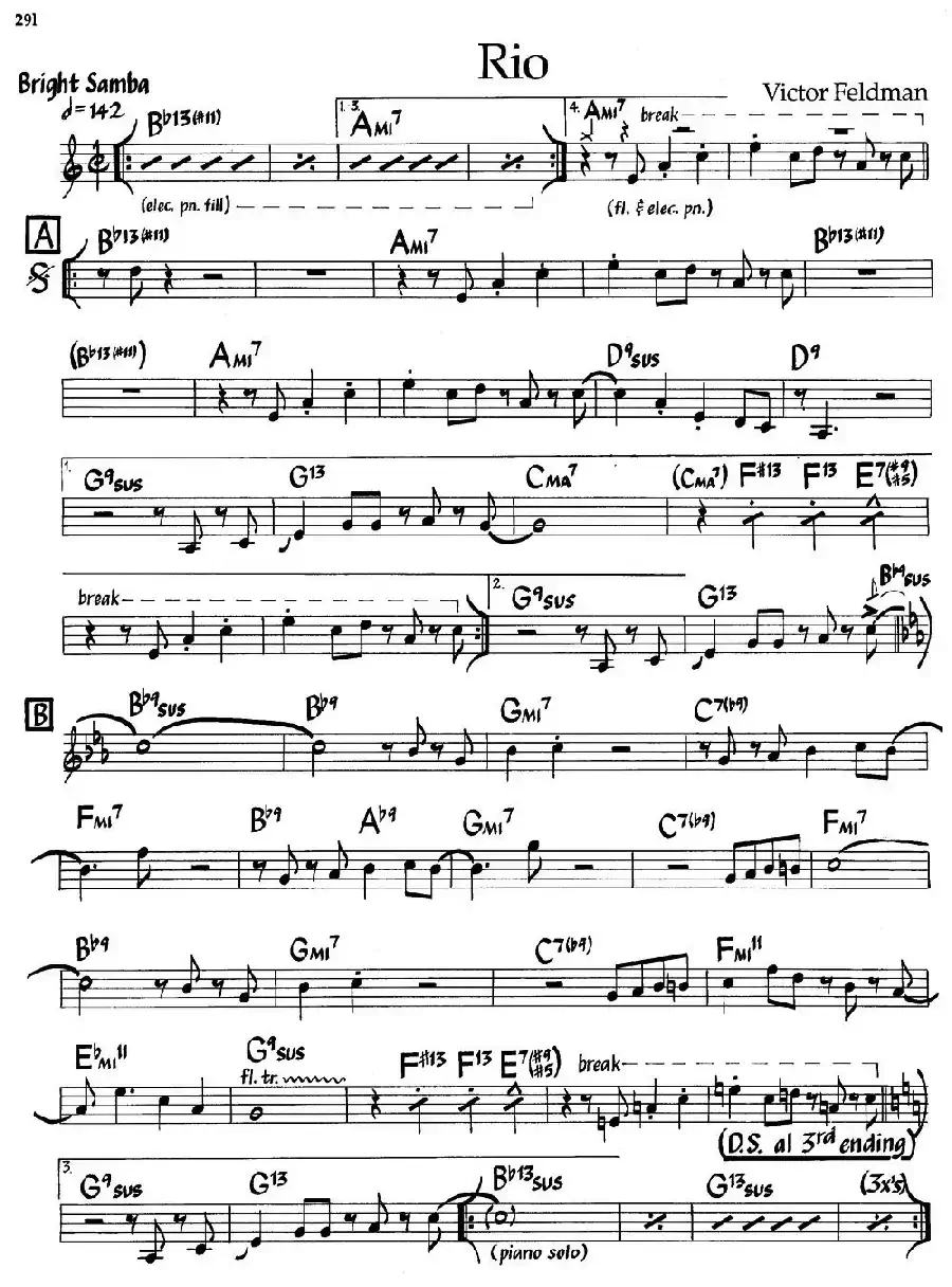 Rio（爵士钢琴曲）