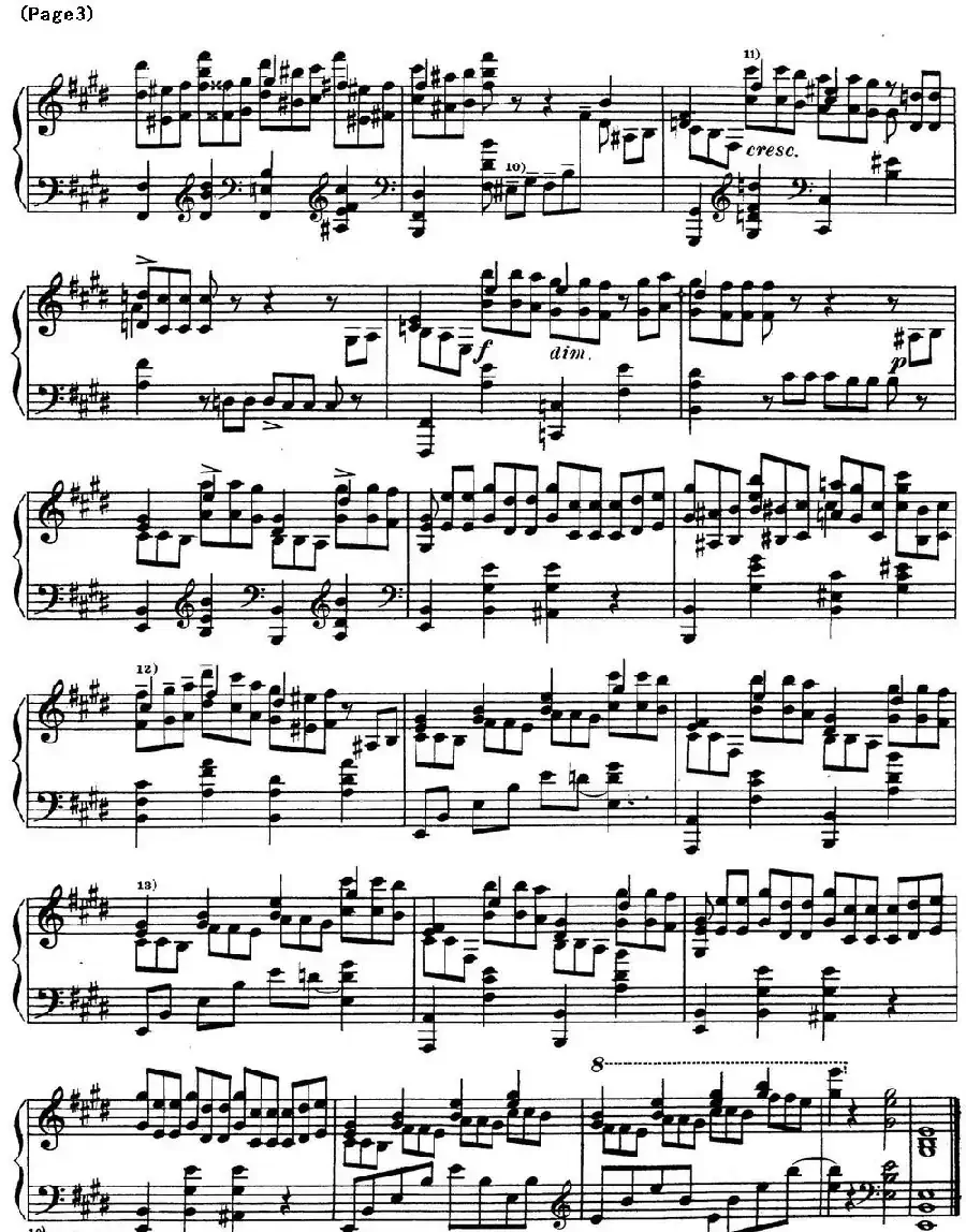 斯克里亚宾12首钢琴练习曲 Op8(No.5 Alexander Scriabin Etudes)