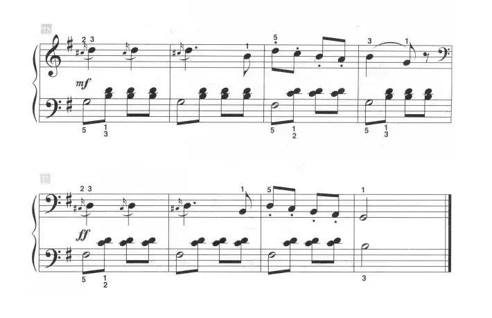 动物园的开饭（儿童古典钢琴小品）