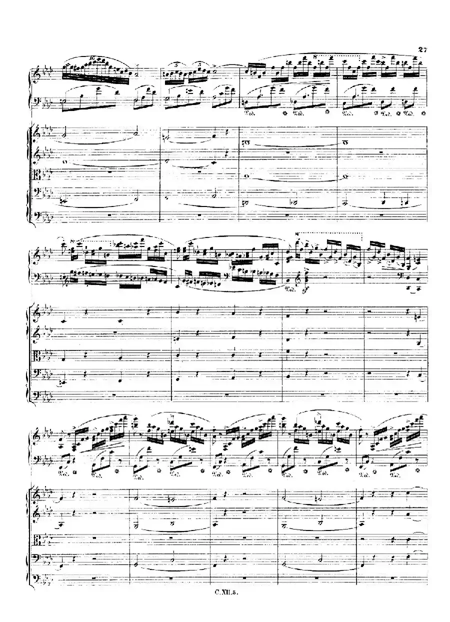 Piano Concerto No.2 in f Minor Op.21（f小调第二钢琴协奏曲·总谱）