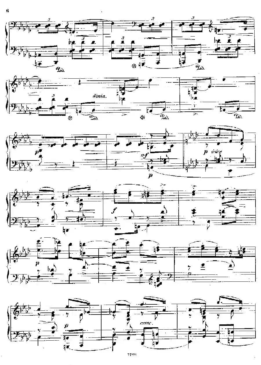 Phantasien Am Clavier Op.36（幻想曲集·第四首）