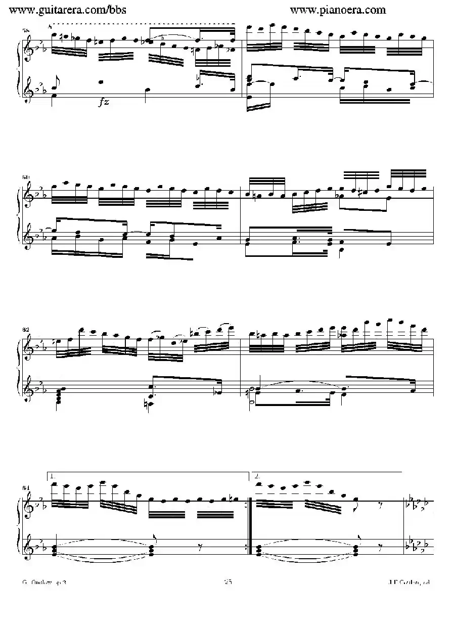 Grande Piano Sonata in c Minor Op.2（c小调华丽钢琴奏鸣曲·第三乐章）
