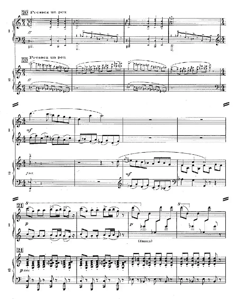 Concerto for 2 Pianos in d Minor（d小调双钢琴协奏曲· 第一乐章）