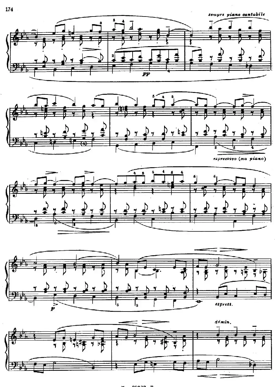 c小调钢琴奏鸣曲“悲剧”（Sonata Tragica Op.39  No.5）