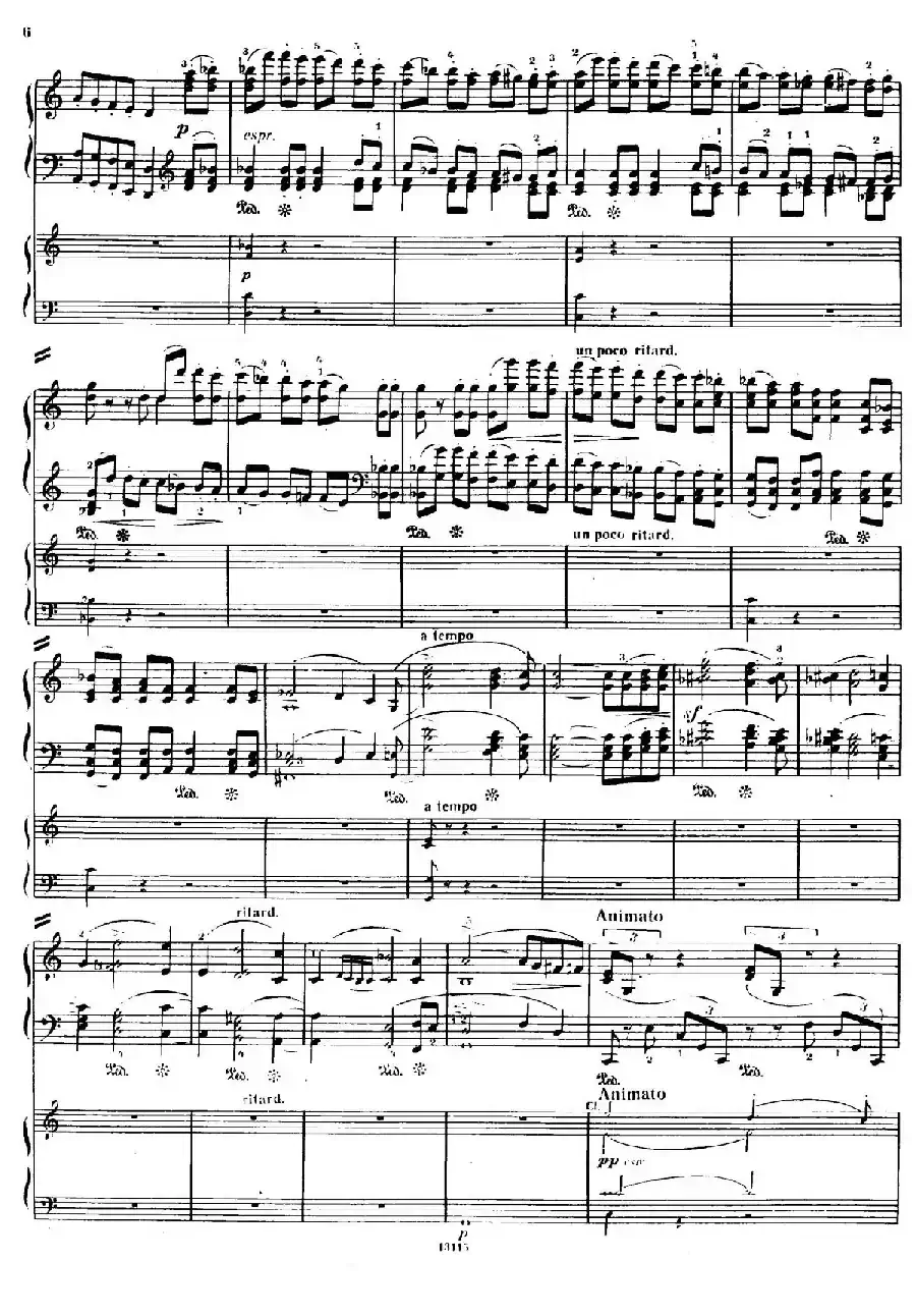 Piano Concerto in a Minor Op.54（a小调钢琴协奏曲·双钢琴）