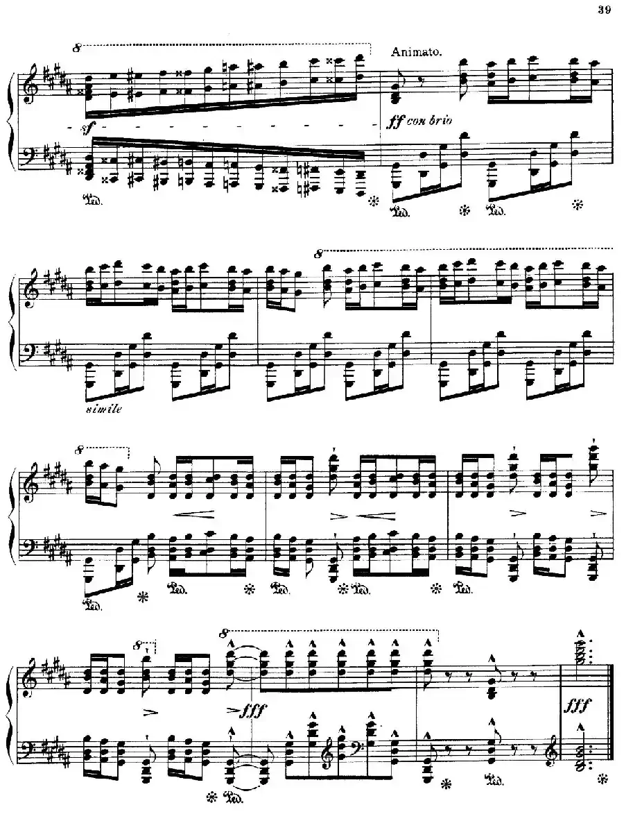 Paganini Etudes No.3 in G# （6首帕格尼尼大练习曲之Ⅲ）