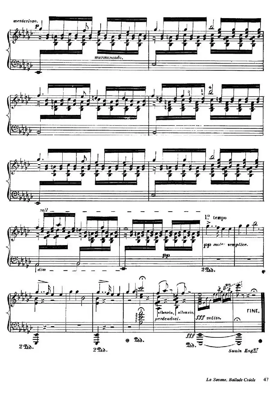 La Savane Op.3（热带草原）