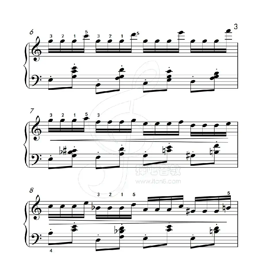 练习曲 12(克拉莫钢琴练习曲60首)