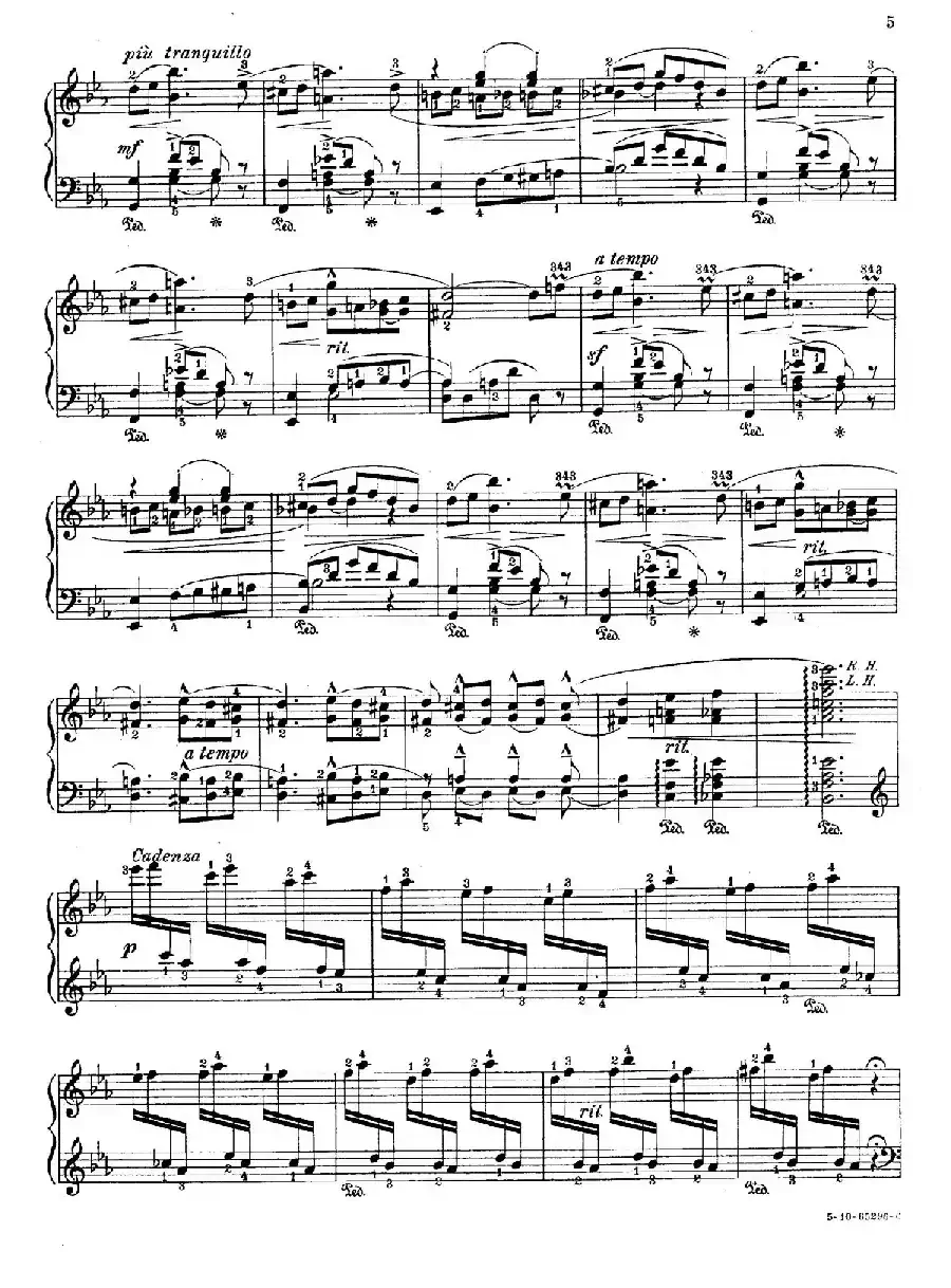 Valse Caprice in E-flat Major Op.53（降E大调随想圆舞曲）