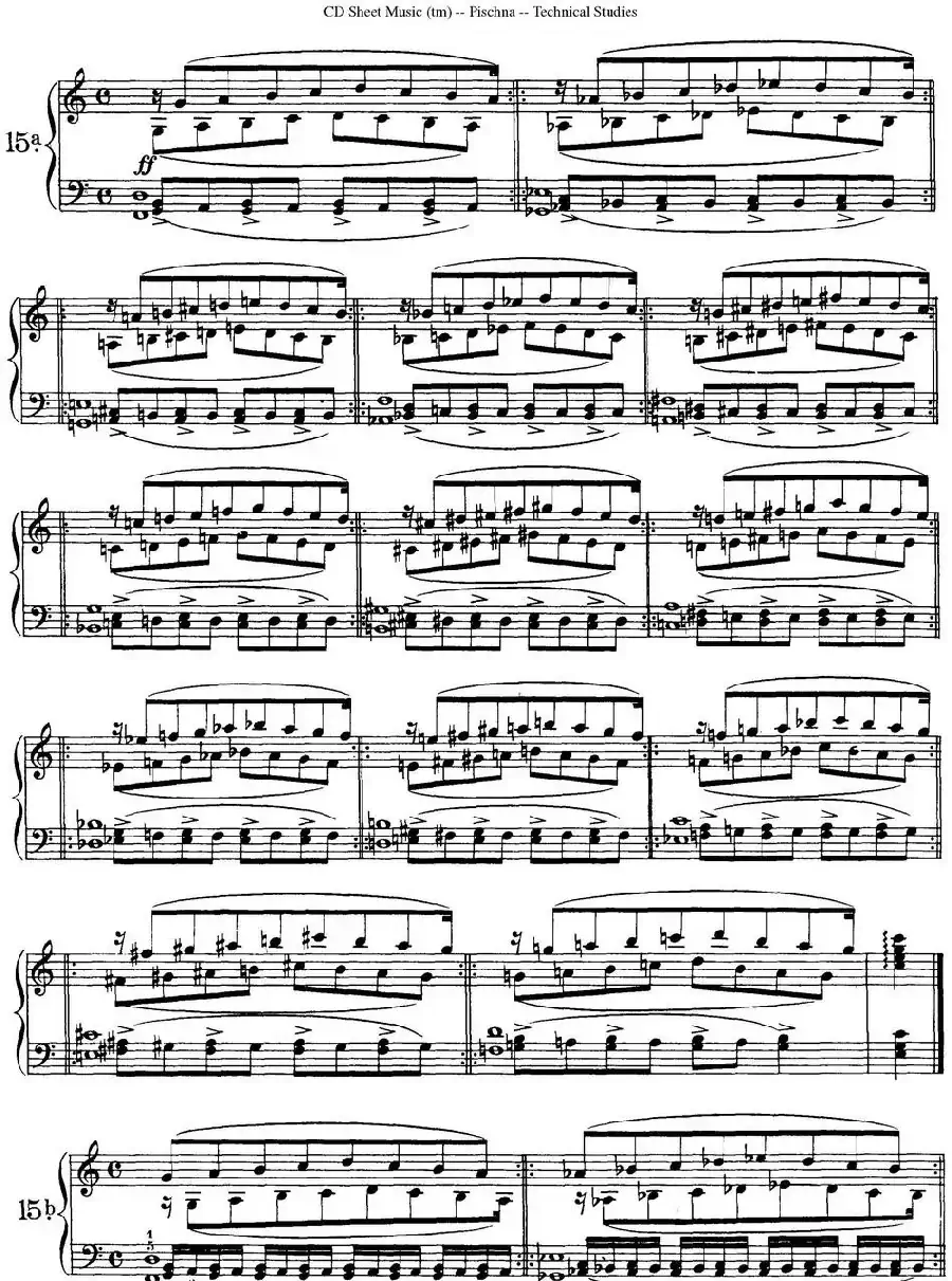 Technical Studies 60 Progressive Exercises （60首钢琴循序渐进练习曲 P21——30）