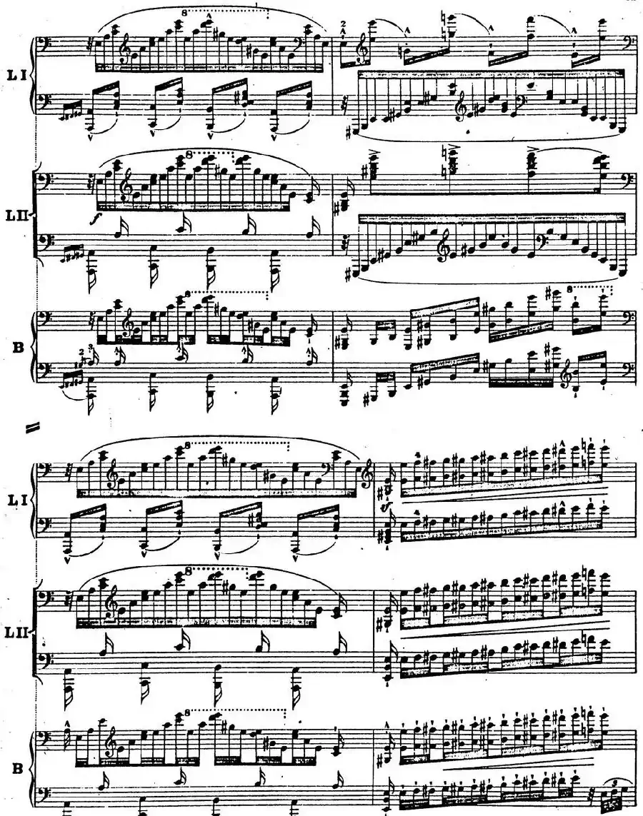 6首帕格尼尼大练习曲（Thema mit Variationen Etude Nr.6）