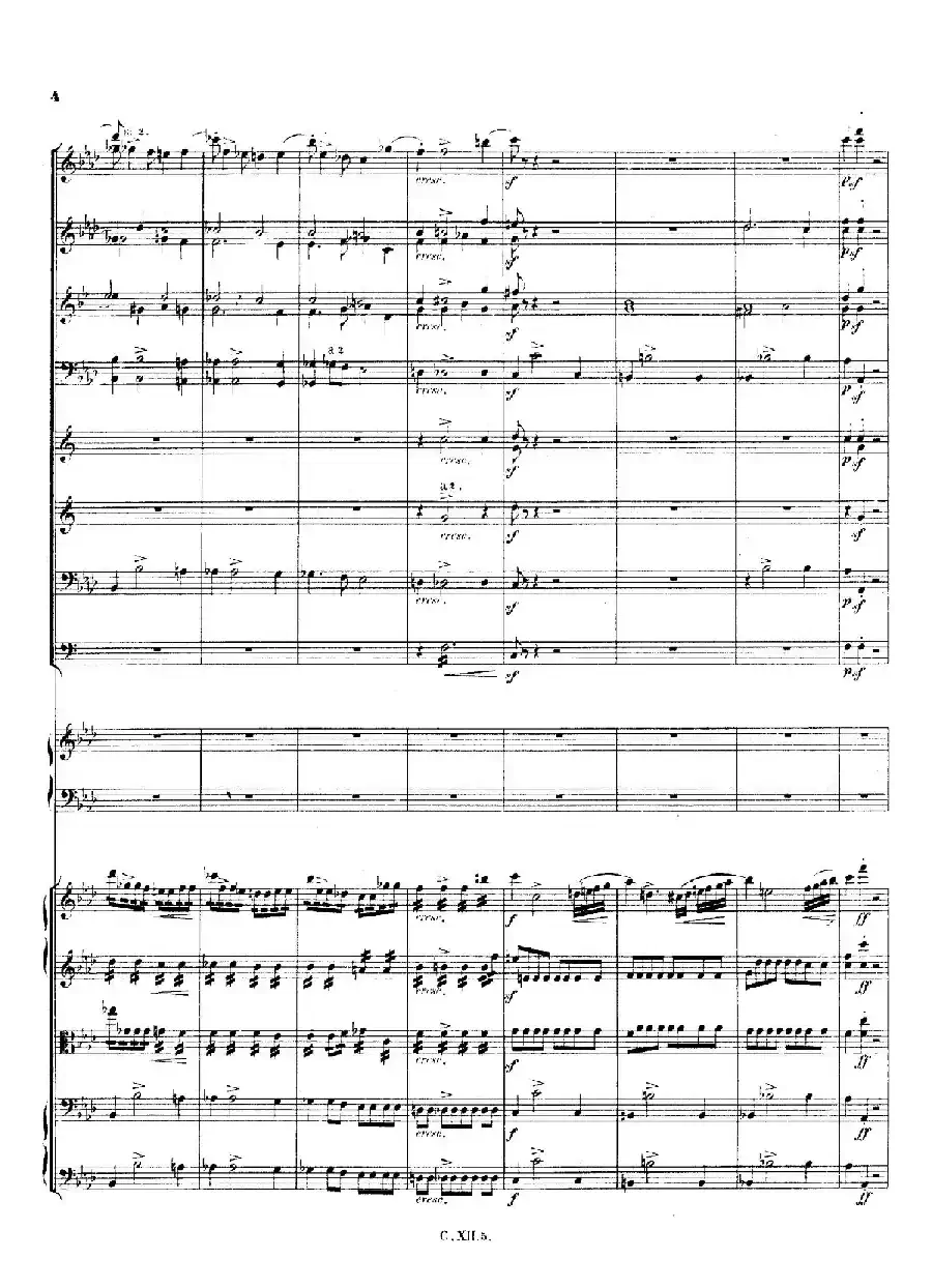 Piano Concerto No.2 in f Minor Op.21（f小调第二钢琴协奏曲·总谱）