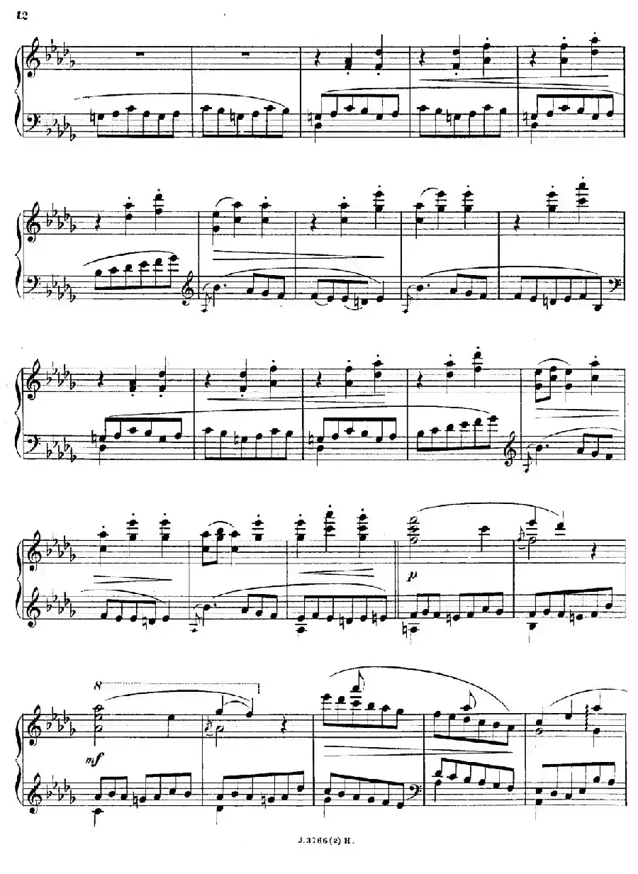 6 Etudes de Concert（6首音乐会练习曲·2）