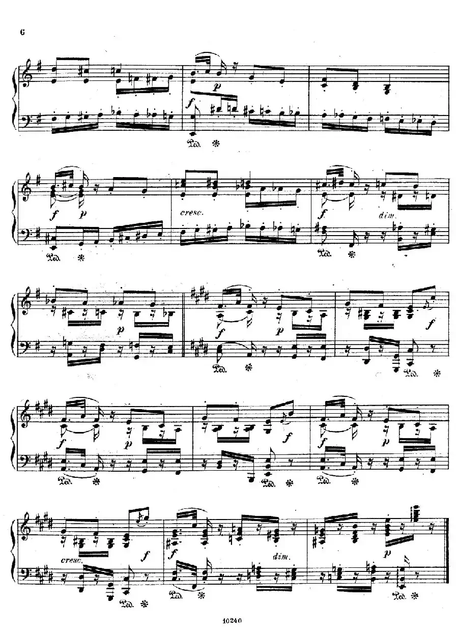 Etudes Rythmiques Op.149（节奏练习曲集）（1）
