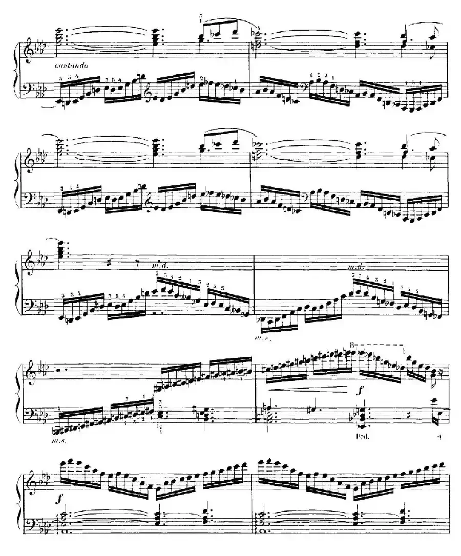 15 Etudes de Vortuosite Op.72（15首辉煌练习曲·11）