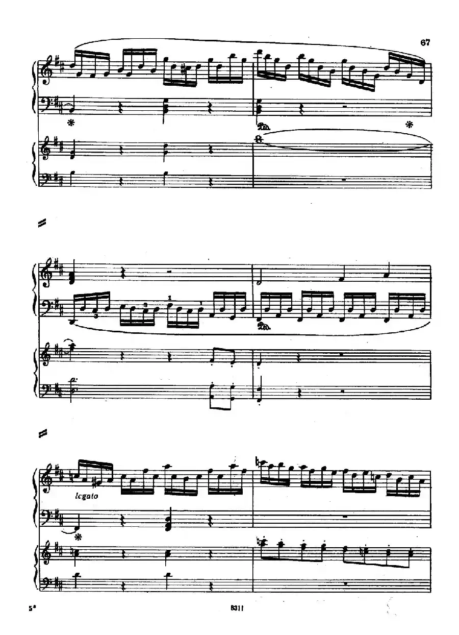 Concerto no 5 K 175 - 2 Piano（Ⅰ）