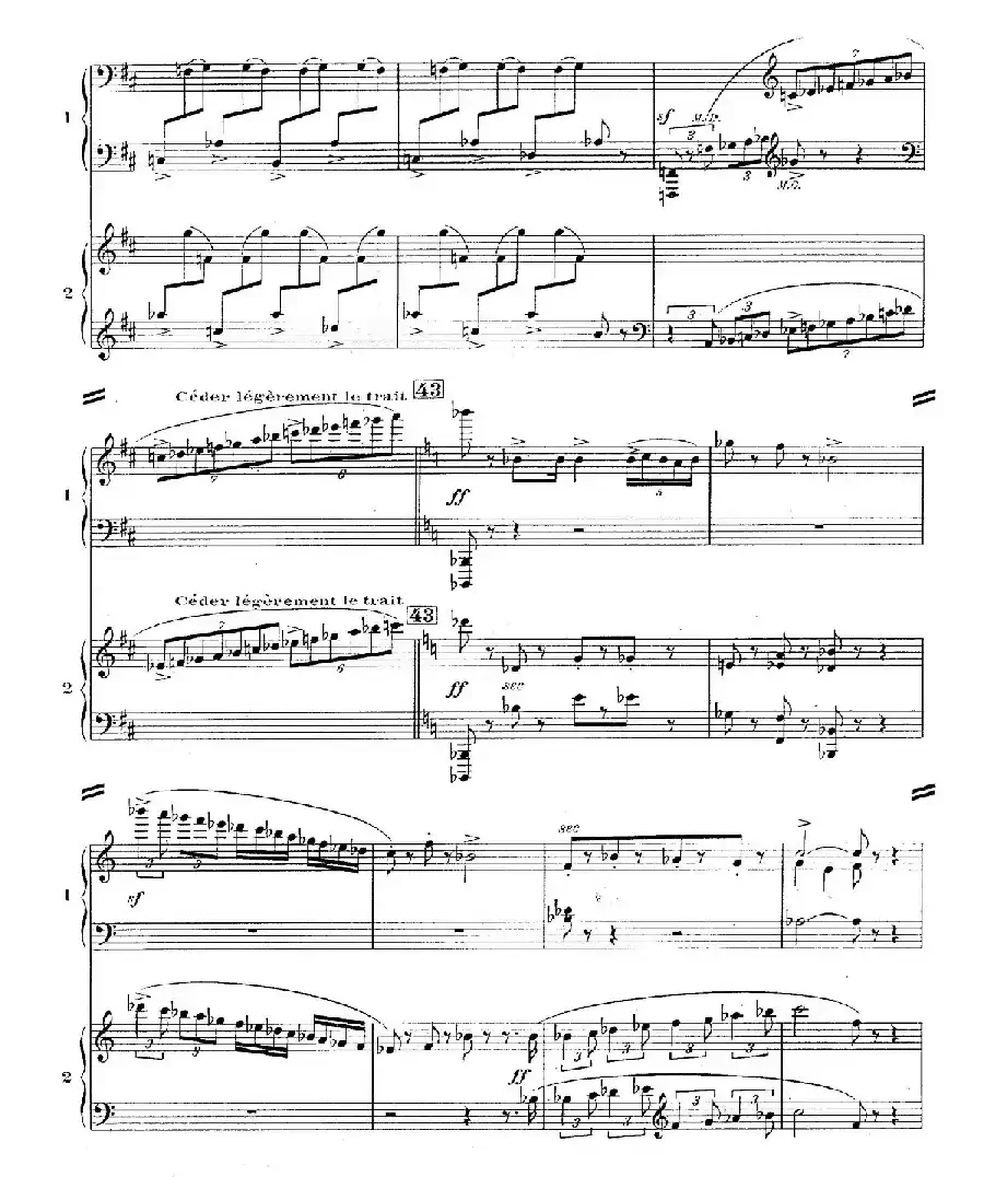 Concerto for 2 Pianos in d Minor（d小调双钢琴协奏曲· 第三乐章）