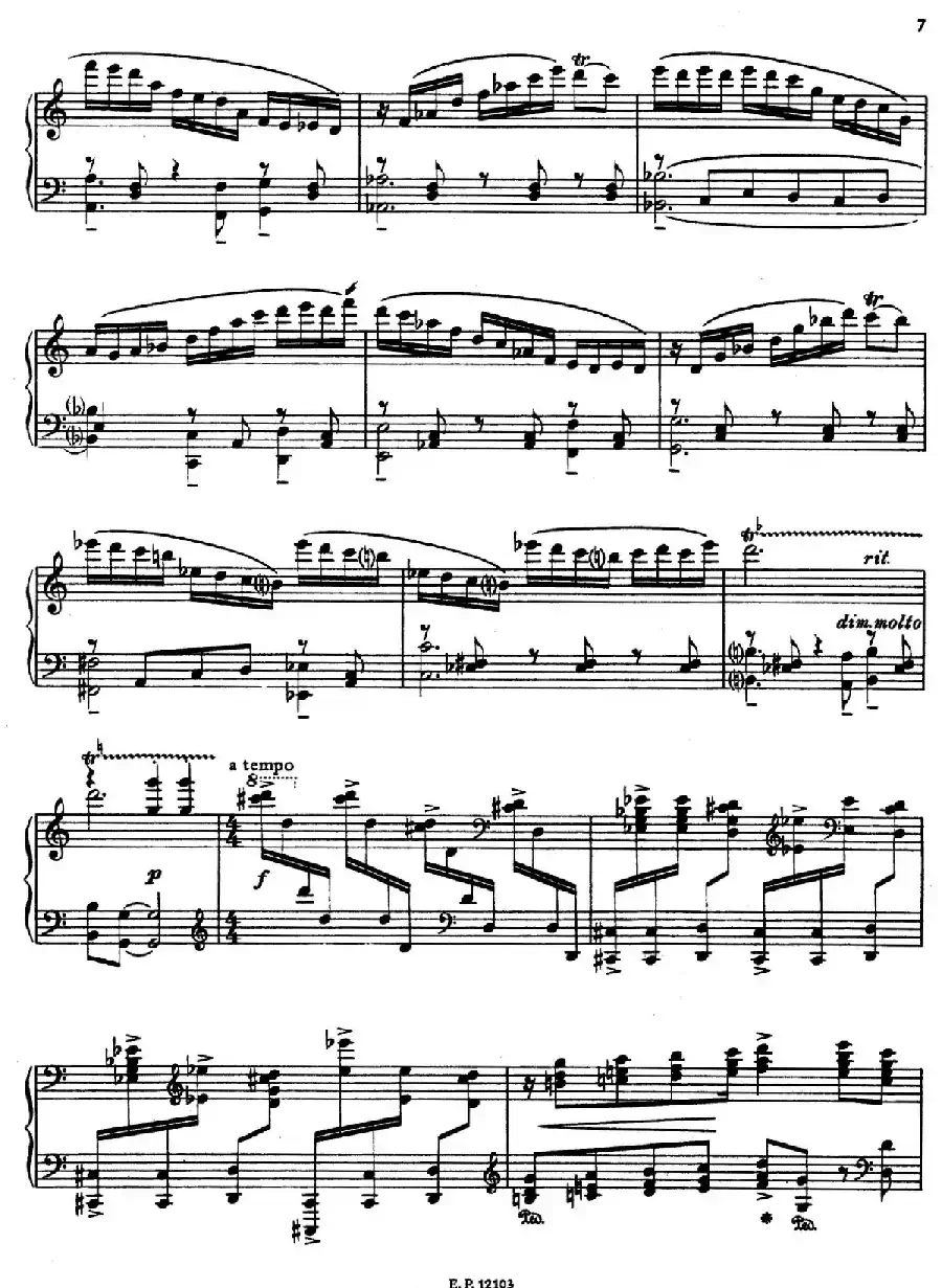 Sabre Dance（马刀舞曲）（索兰改编钢琴独奏版）