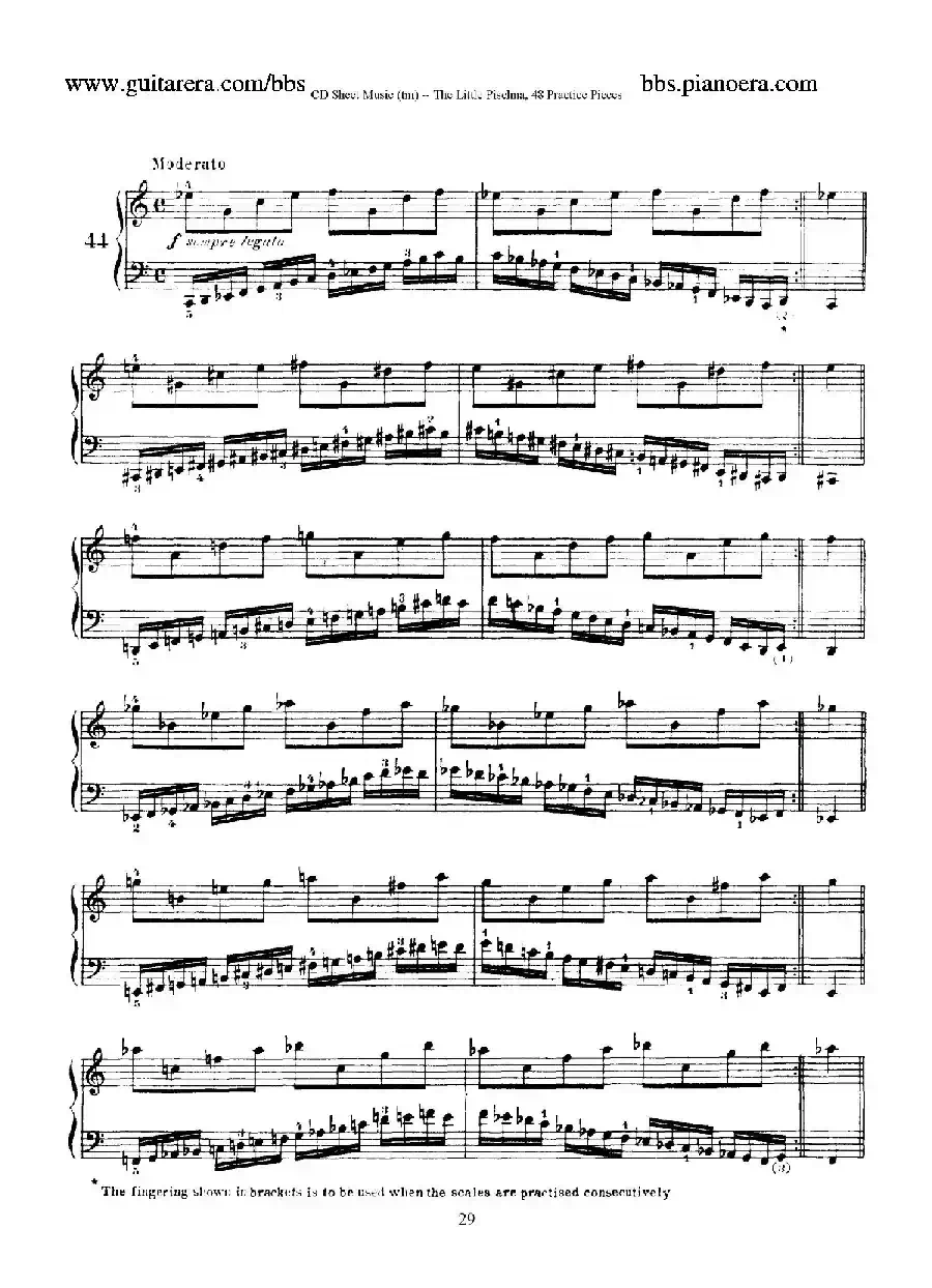 48 Practice Pieces（四十八首钢琴练习曲）
