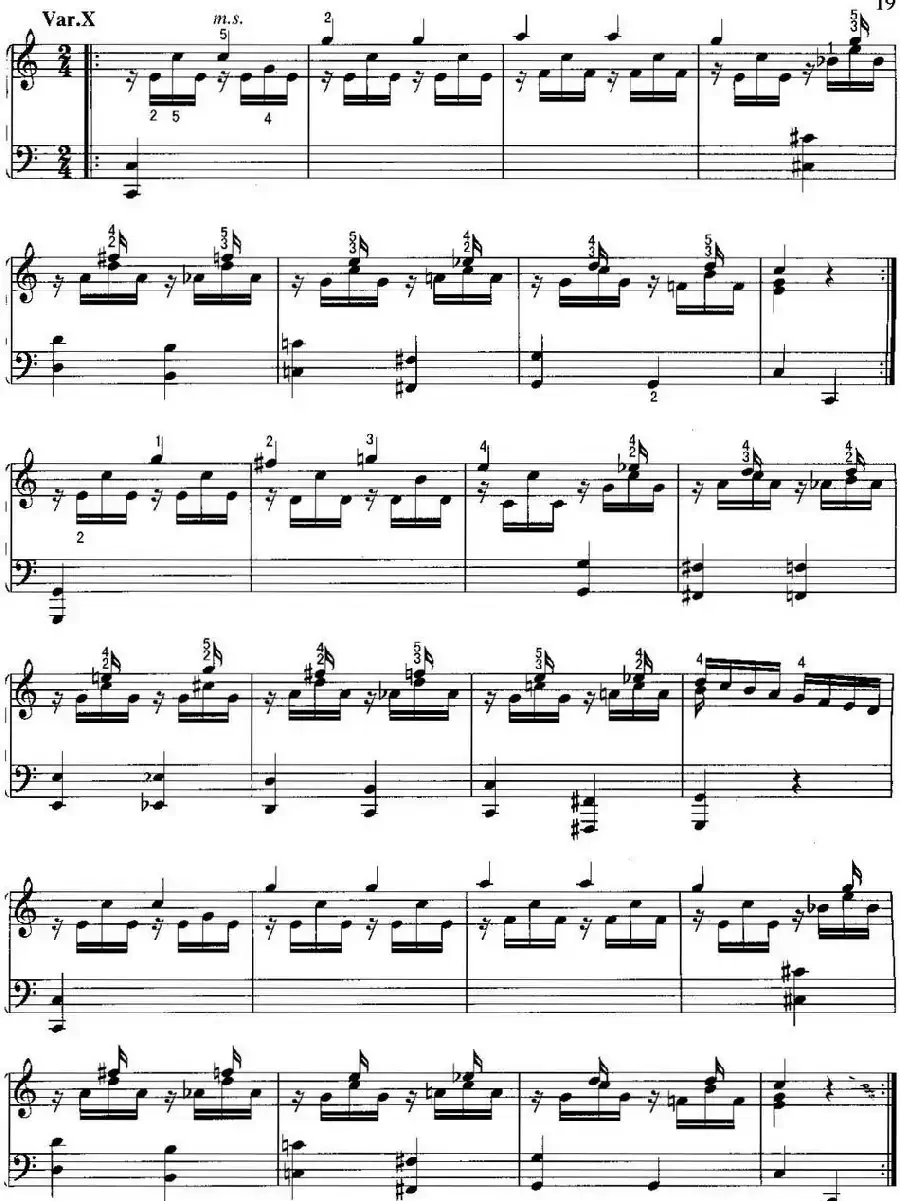 不可不弹的世界钢琴名曲：“星星”变奏曲