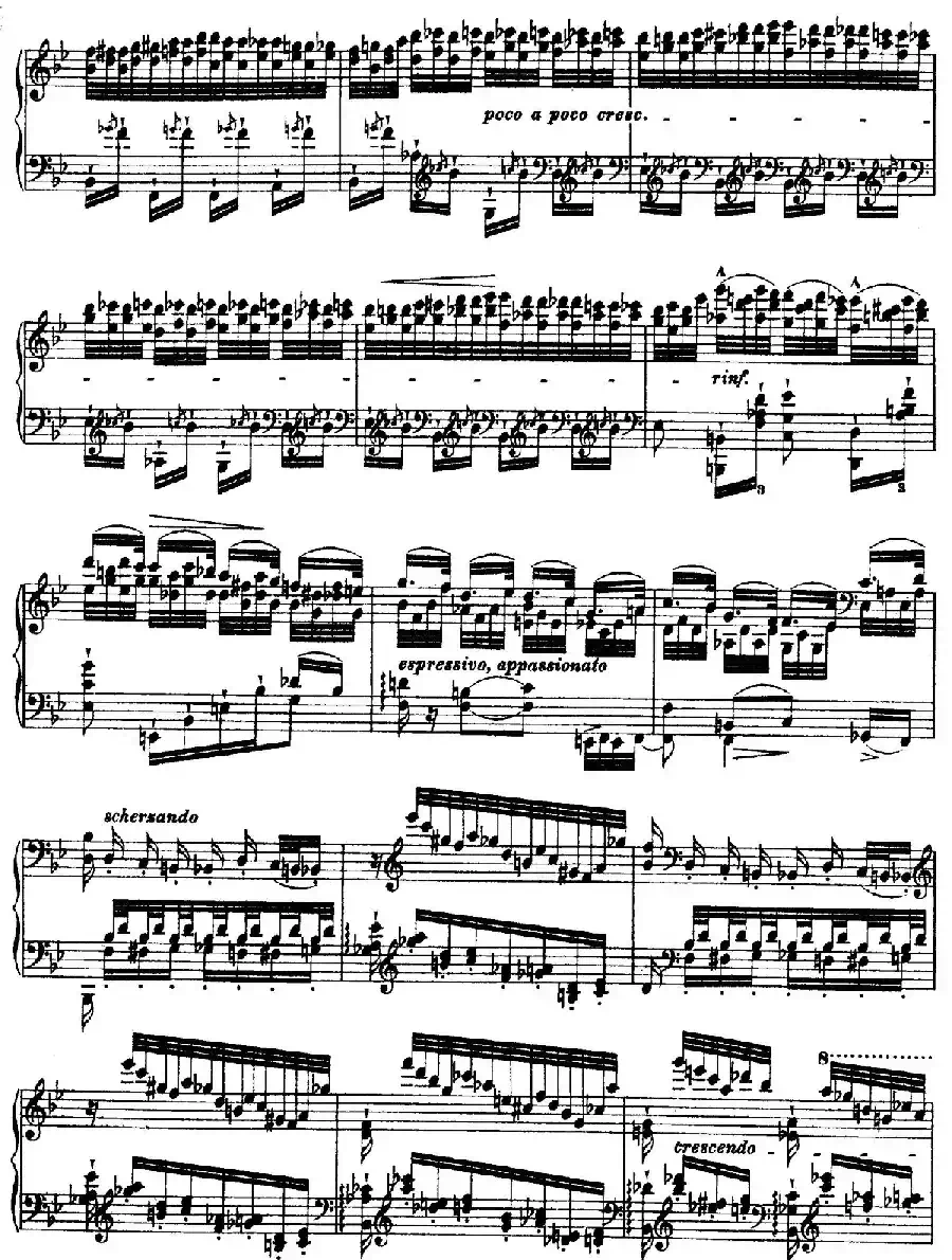 12 Etudes d'execution Transcendante S.139（12首超技练习曲·5）