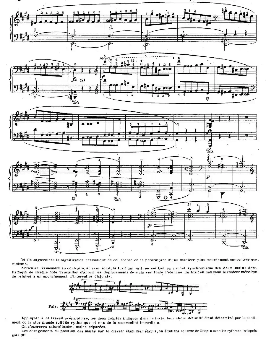 Scherzo No.4 in E Major Op.54（E大调第四谐谑曲·柯尔托教学版​）