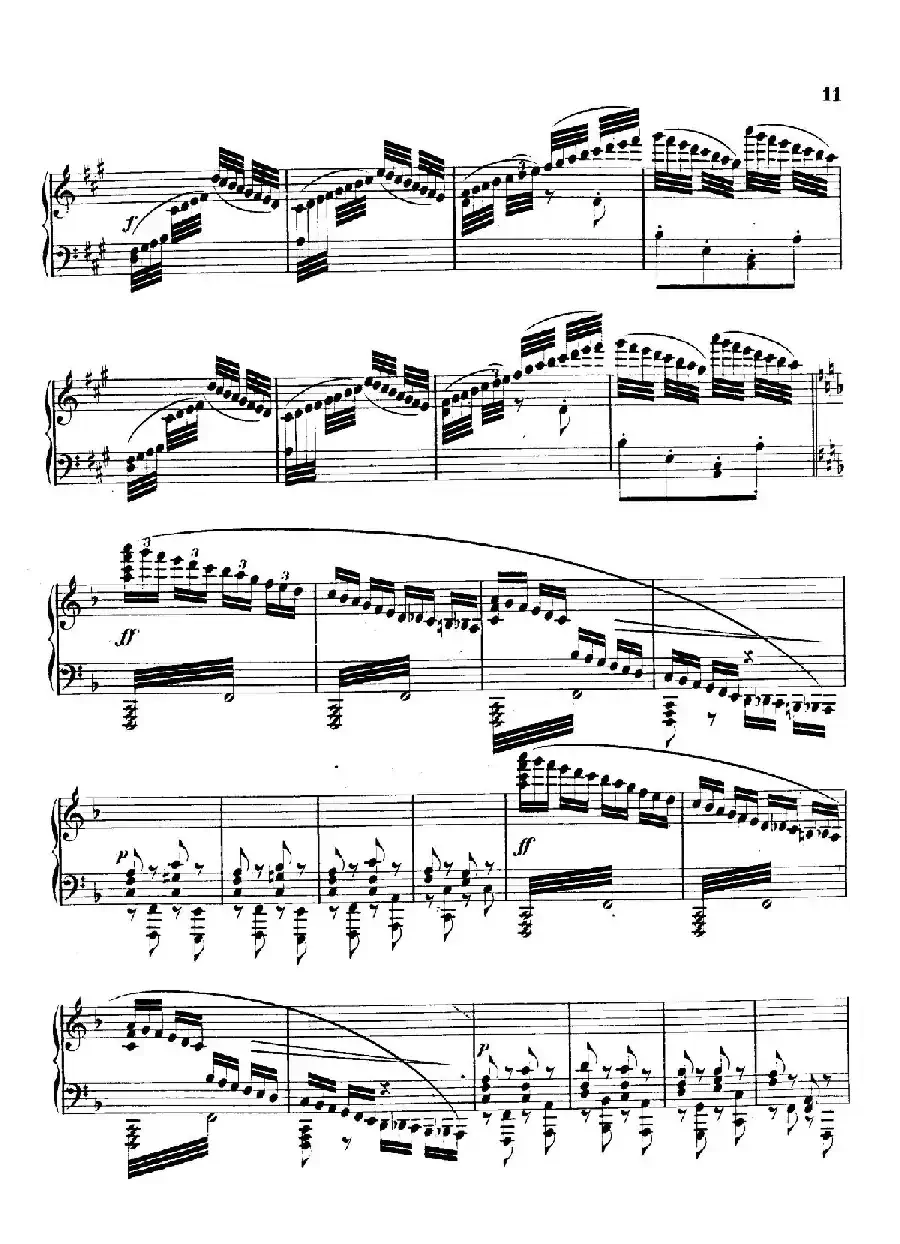 Variations on Yankee Doodle from Miscellenies Op.93（扬基嘟得主题变奏曲）
