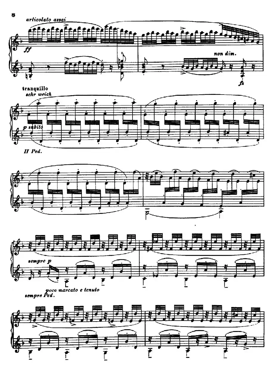 Chaconne in d Minor BWV 1004（d小调恰空）