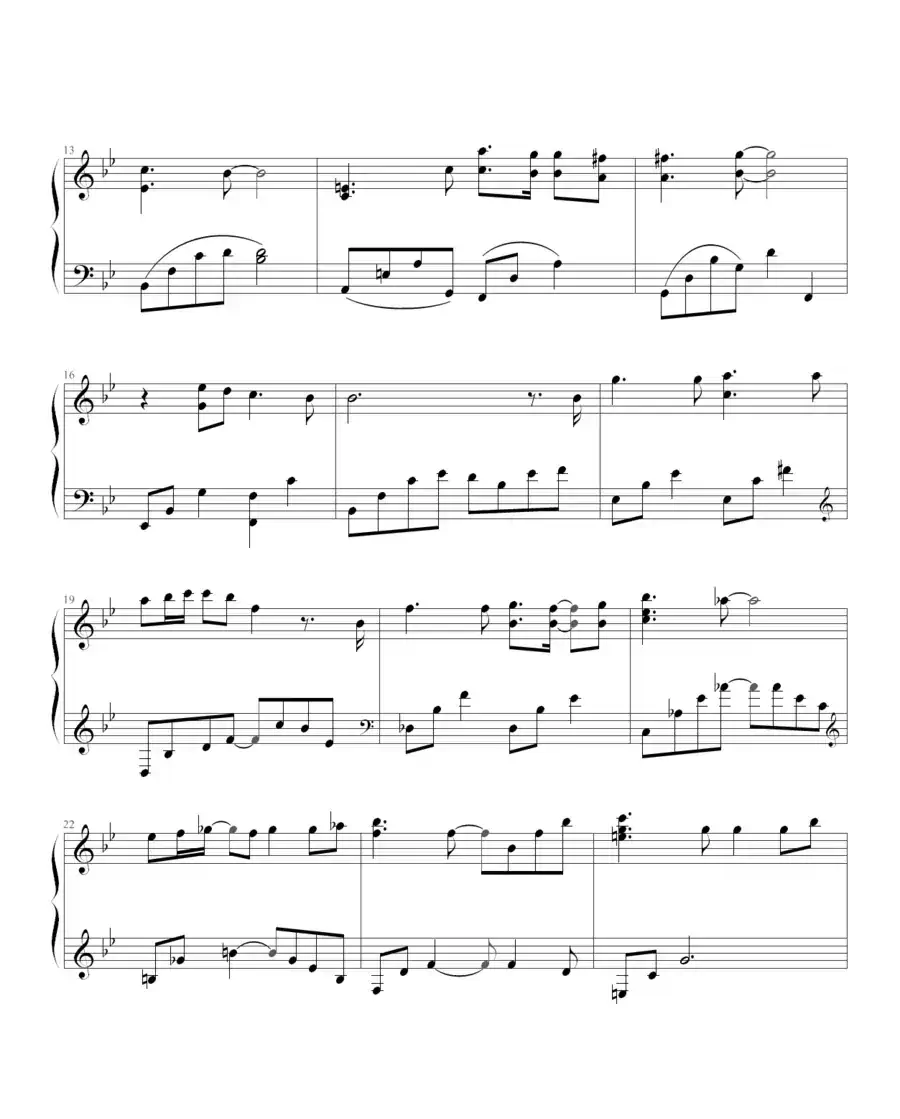 第一次（韩剧《冬日恋歌》插曲）（剑心制谱版）