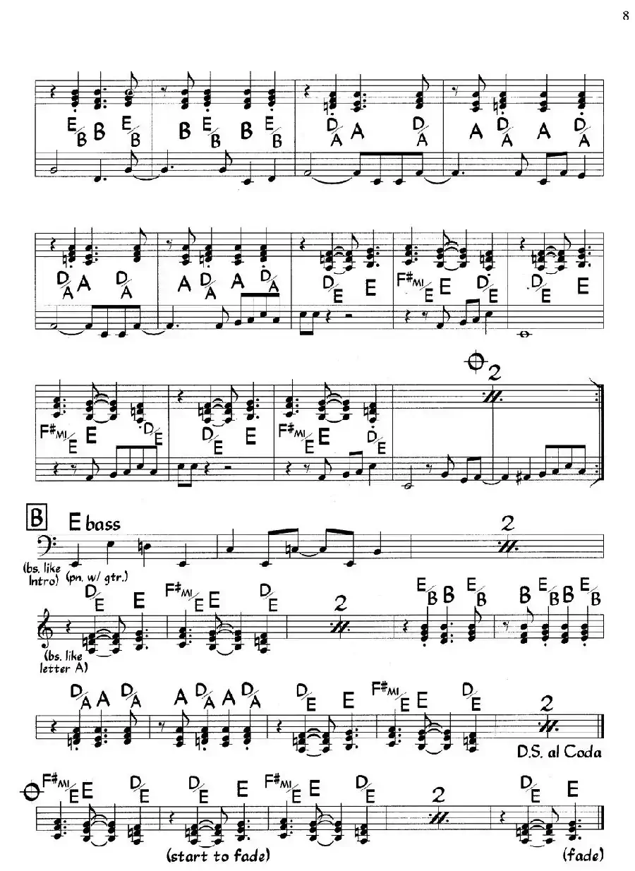 Ain't That Peculiat（爵士钢琴曲）