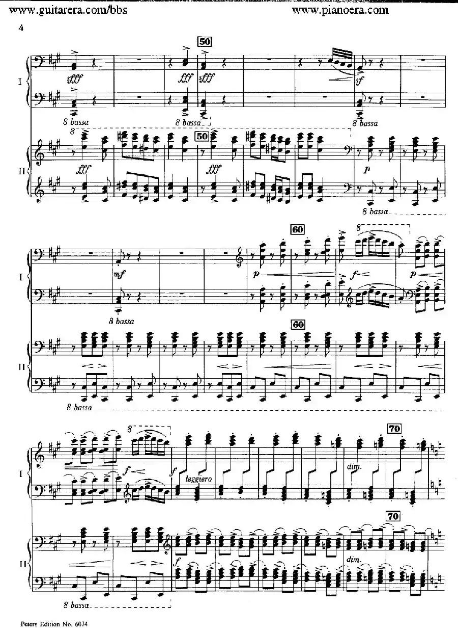 Rondo in D Major Op.87a（D大调回旋曲·双钢琴）