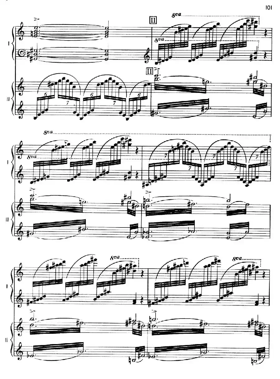 The Planets Op.32（双钢琴）（行星·第七乐章 海王星—神秘主义者）