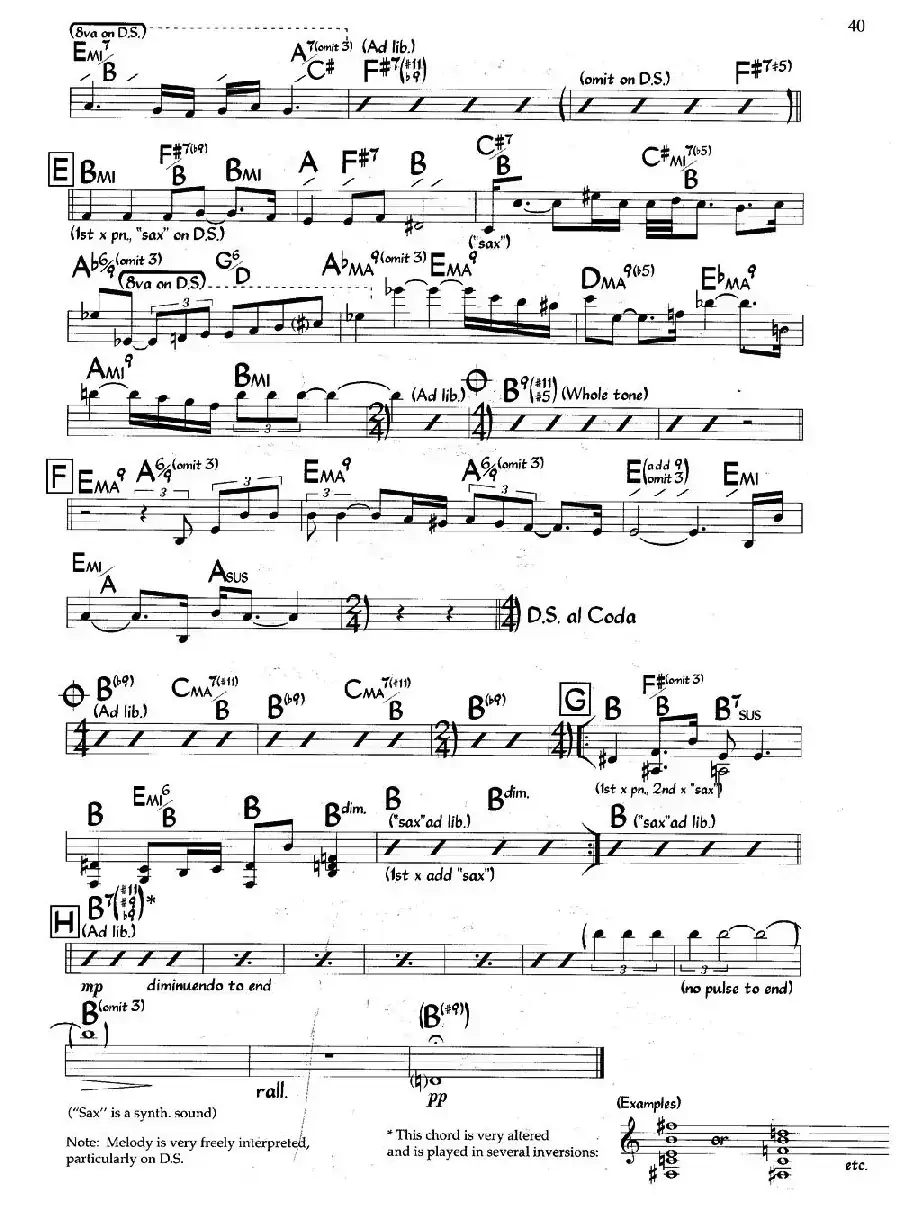 Ballad for Two Musicians（爵士钢琴曲）